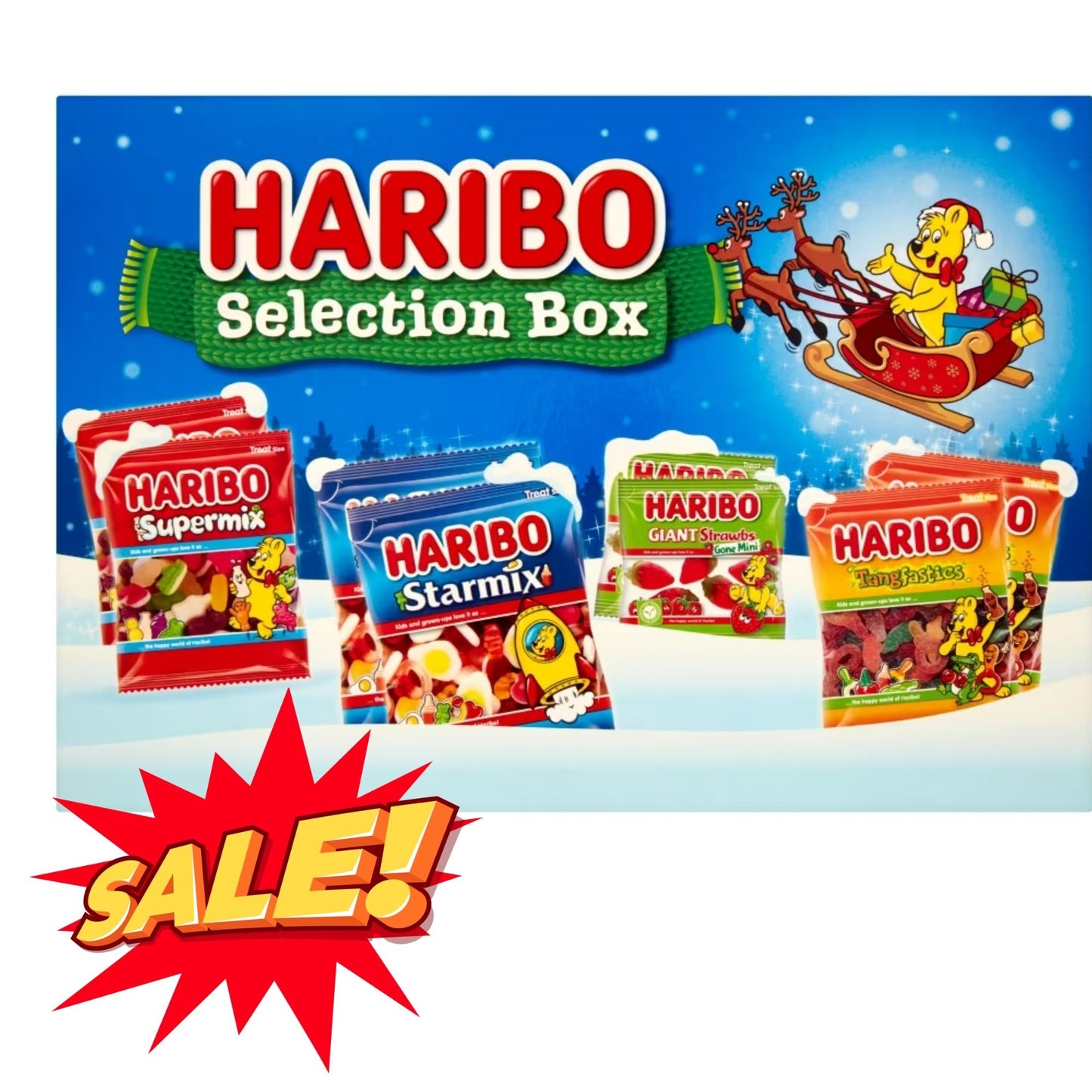 Haribo Selection Box Mixed Sweets 182g