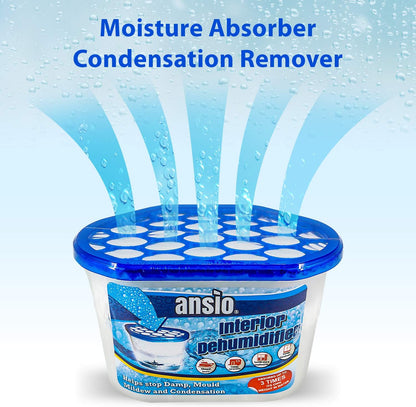 Moisture Absorber – 500ml Dehumidifiers (Pack of 5)