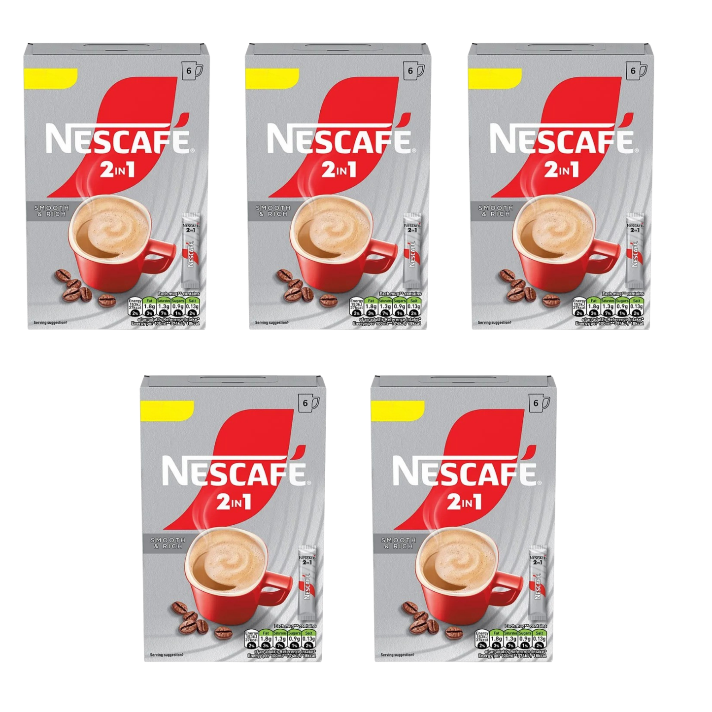 Nescafé Original 2 in 1 (Cup of 6)