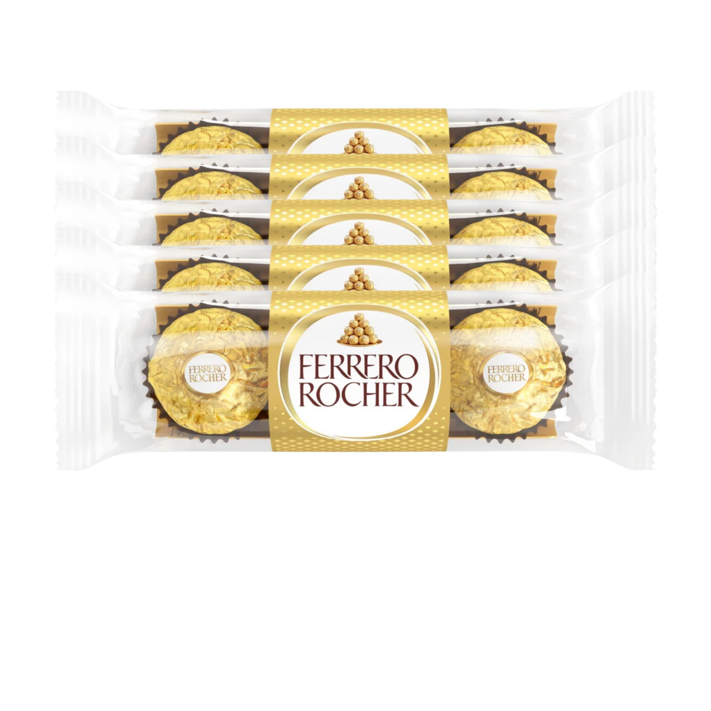 Ferrero Rocher Milk Chocolate Pralines 3 Pieces 37.5g Gift Treat