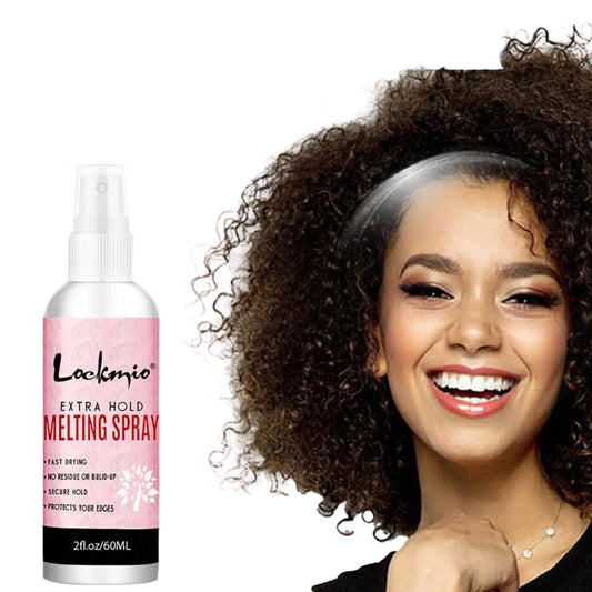 60ml fast dry melting spray for lace front wig installation