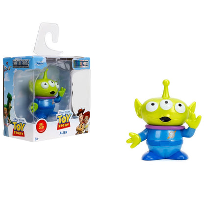 Pizza Planet Alien die-cast metal figure 6.5cm Toy Story collectible window box display