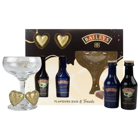 Baileys Festive Duo Gift Set with Truffles & Branded Glass