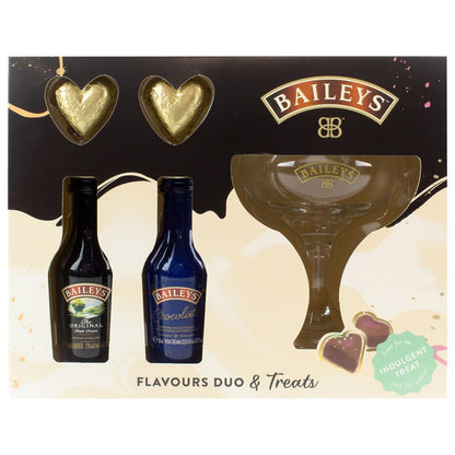 Baileys Festive Duo Gift Set with Truffles & Branded Glass