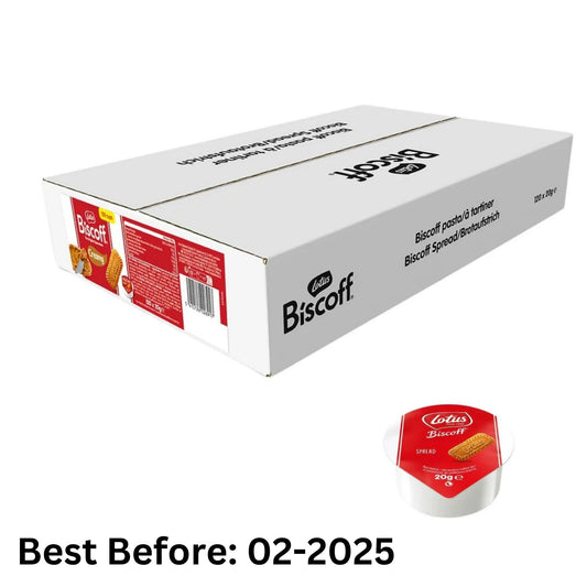 Lotus Biscoff Spread Cups 120x20g Individual Portion Packs