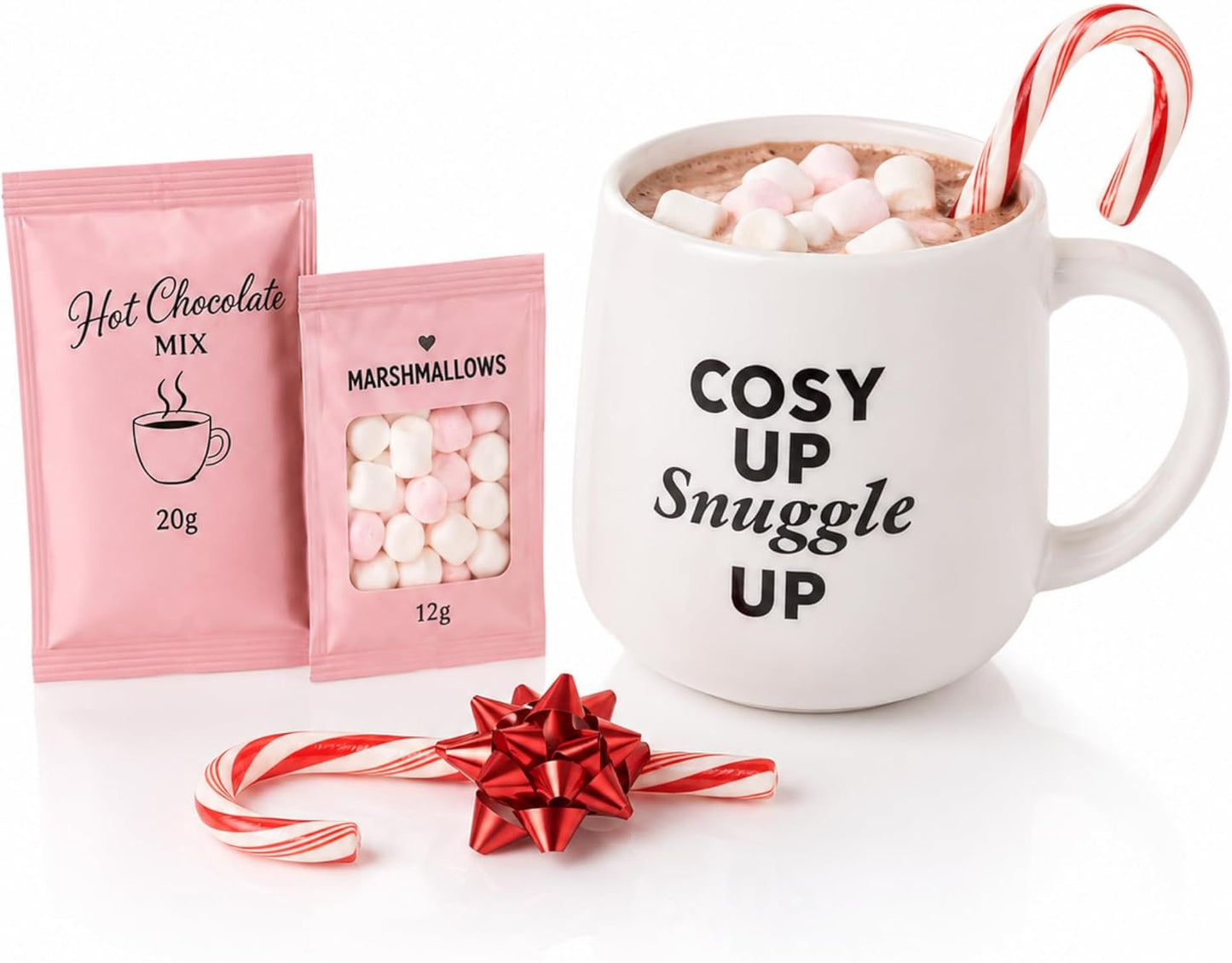 Hot Water Bottle Gift Set Box of 3 Cozy Winter Hamper Pack