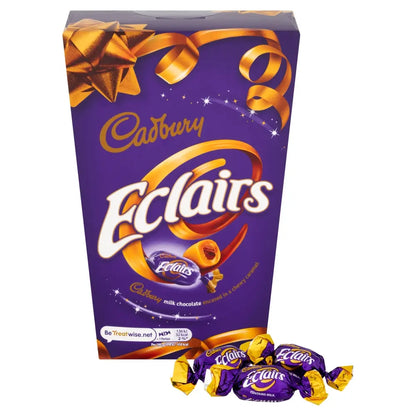 Sweet treats combining caramel and milk chocolate