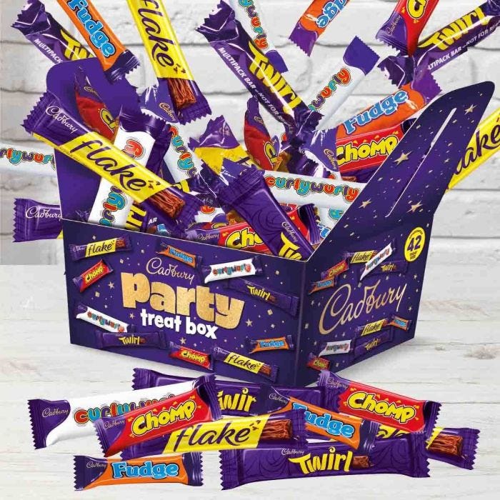 Cadbury Chocolate Treatsize Party Box