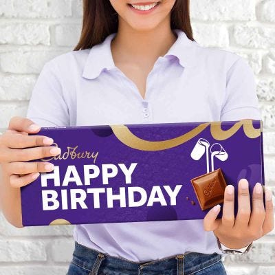 Cadbury Ultimate Happy Birthday Chocolate Basket size