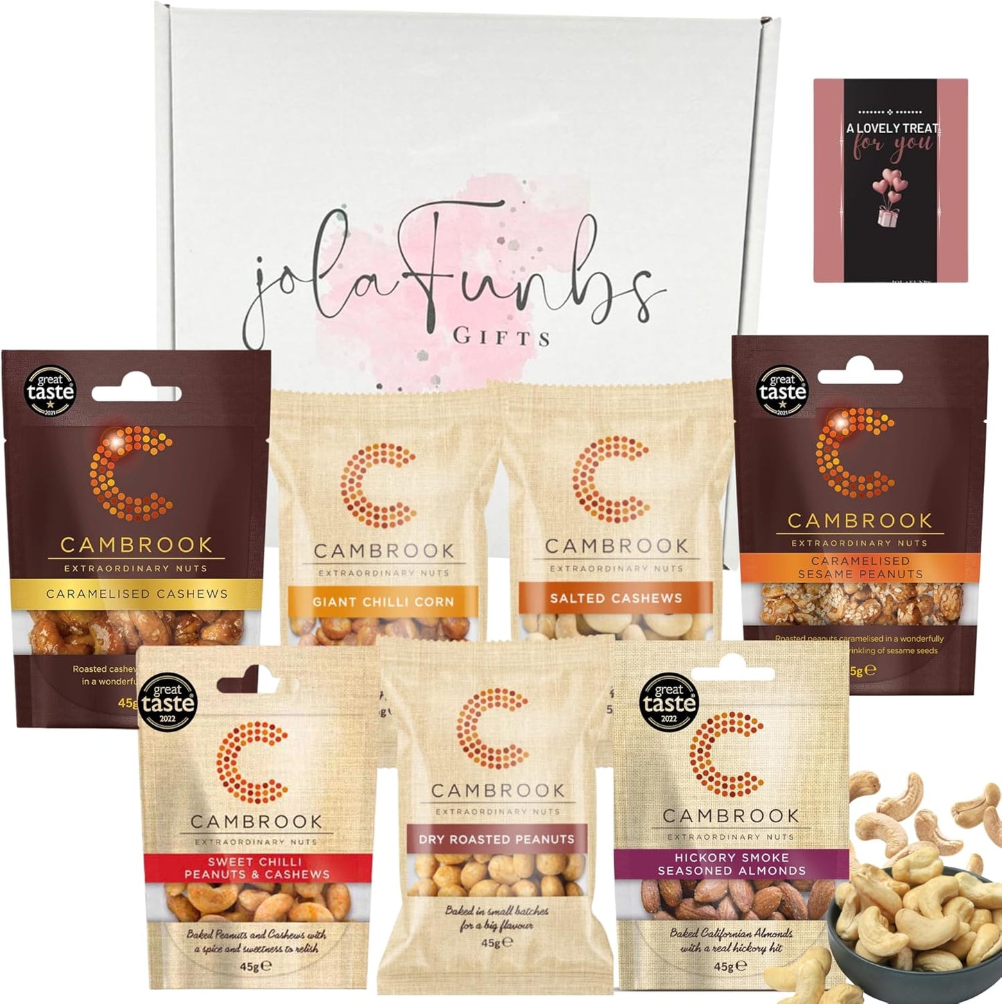 Cambrook Cashew Nuts Snacks Hamper Gifts