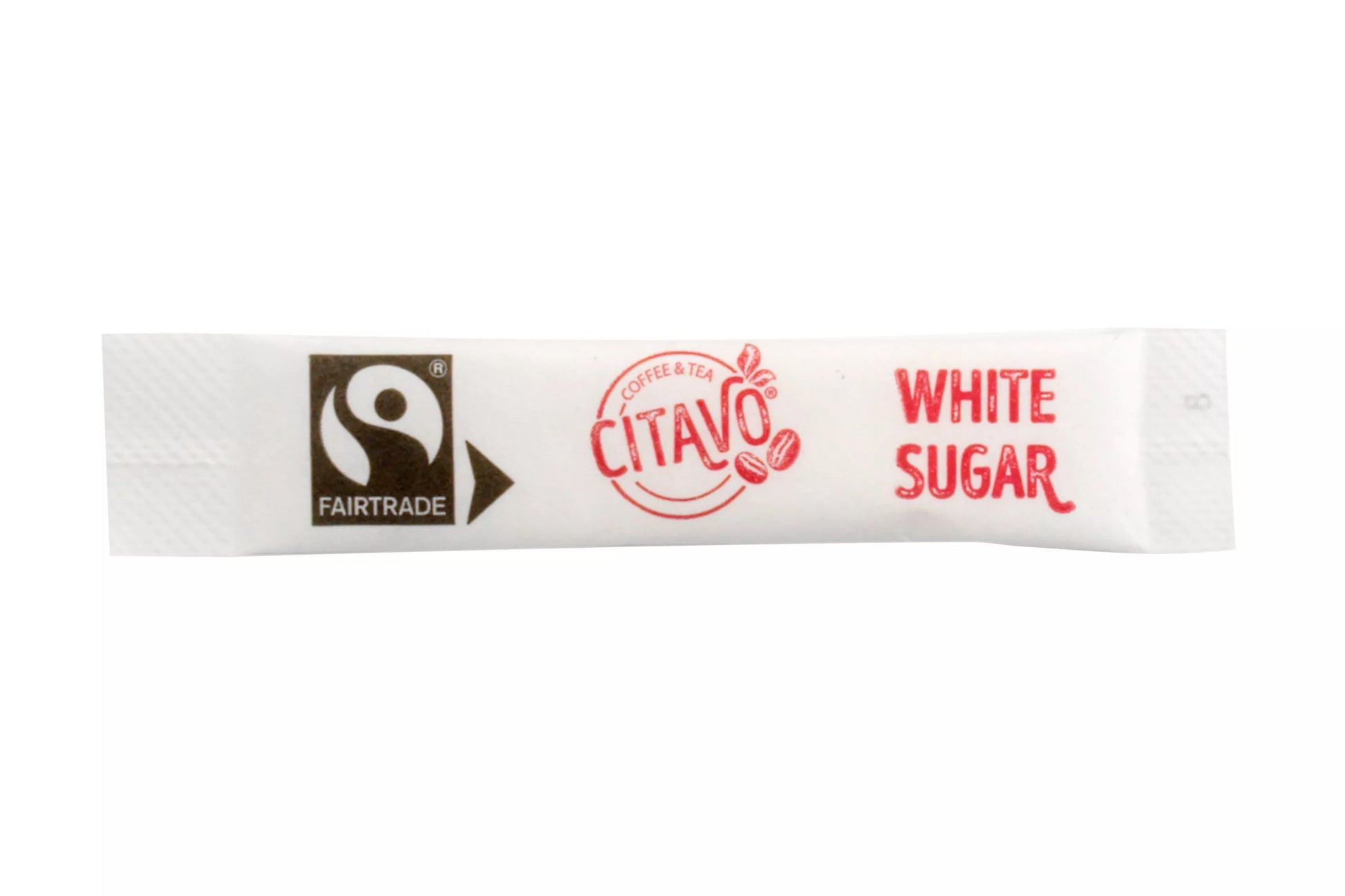 Fairtrade white sugar sticks