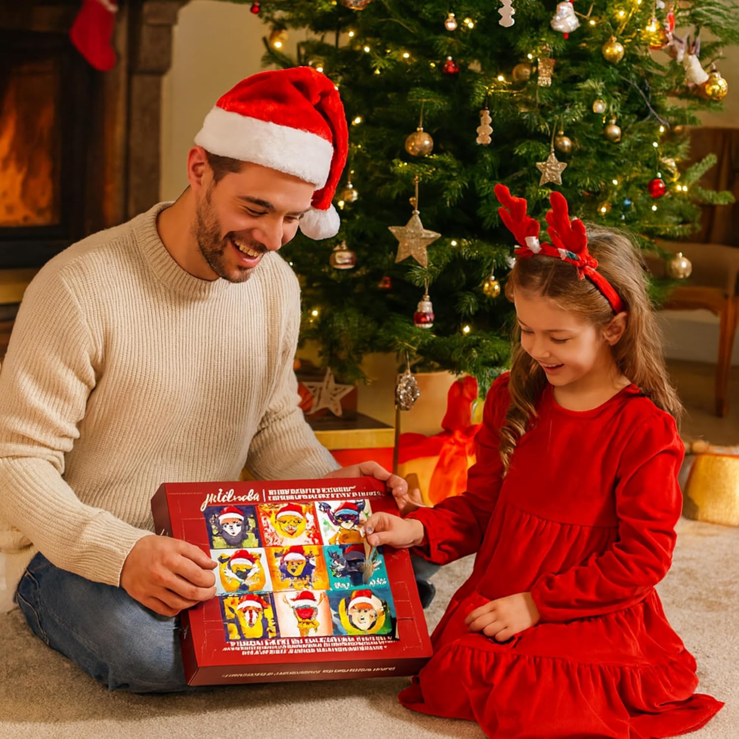 Christmas coffee countdown calendar for adults and coffee lovers