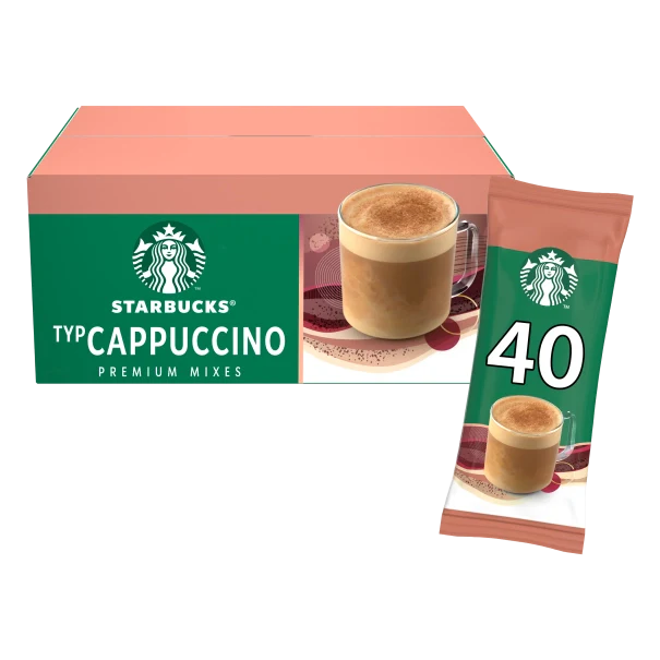 Starbucks instant cappuccino sachets pack of 40