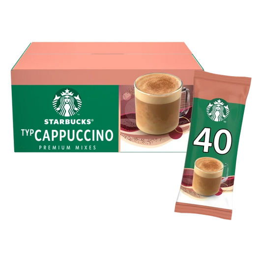 Starbucks instant cappuccino sachets pack of 40