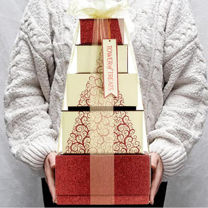 Festive Tower Gift Sets Selection Box of Treats 1