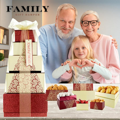 Festive Tower Gift Sets Selection Box of Treats 3