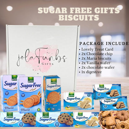 Gullon Sugar Free Biscuits Care Package Food Gifts Hamper Box