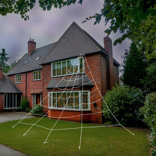 Halloween Nights Outdoor Web Decoration 7m for yard and garden