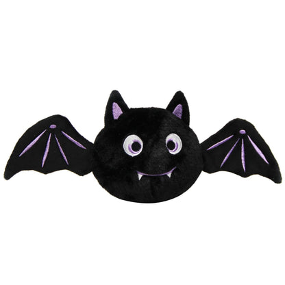 Howl-O-Ween Plush Ball Toy Bat design for dogs