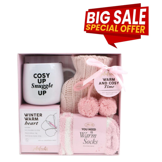 JOLAFUNBS Luxury Hot Water Bottle Gift Set