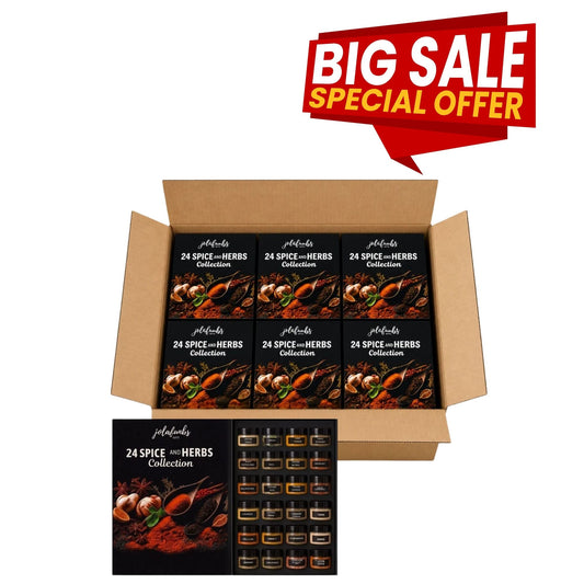 Jolafunbs 6 Pack Gourmet Spice Gift Collection Set
