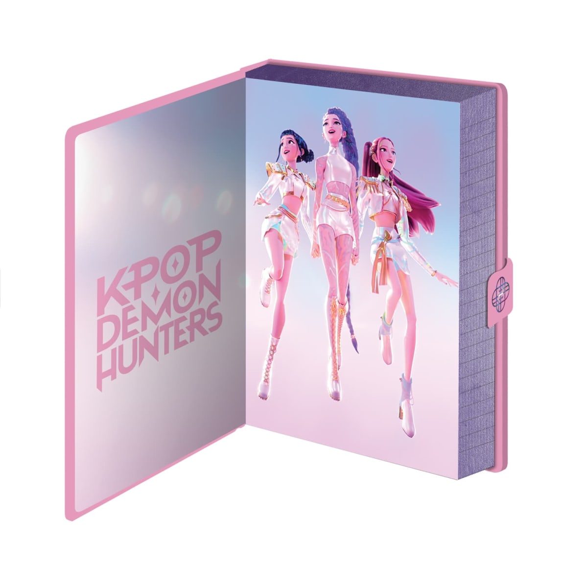KPop Demon Hunters Premium A5 Notebook for Kids