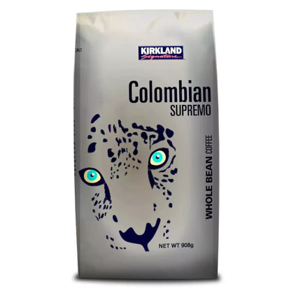 Kirkland Signature Colombian Supremo Whole Bean Coffee, 908g