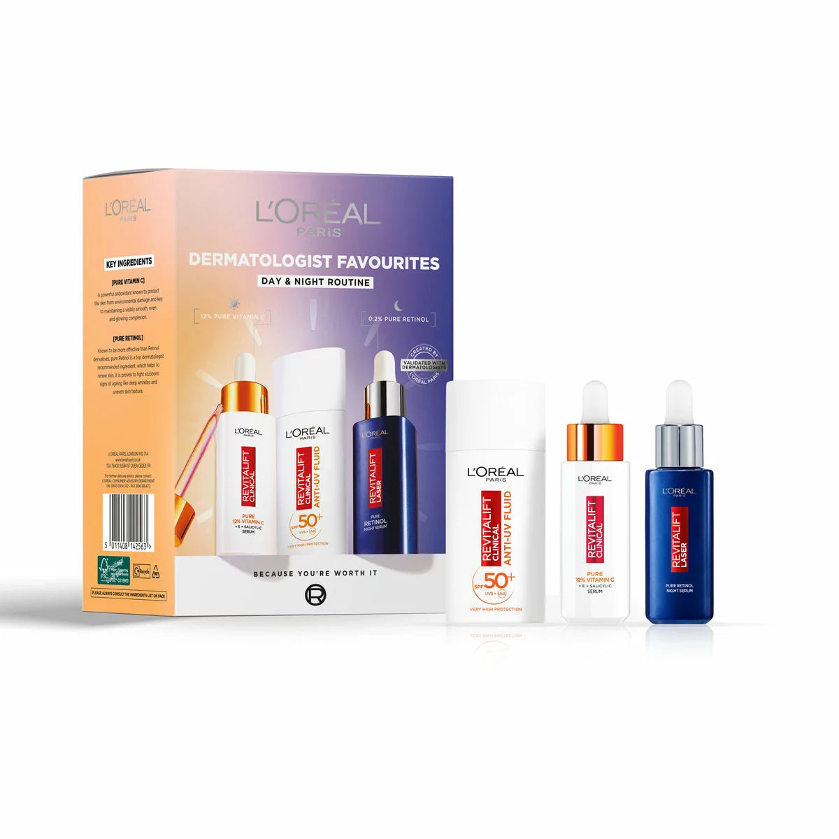 L’Oréal Paris Dermatologist Top Picks Gift Set