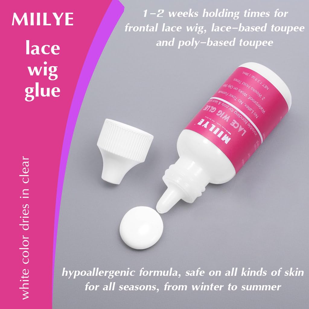 Lace Wig Adhesive Kit | Wig Glue, Melting Spray & Lace Glue Remover Set
