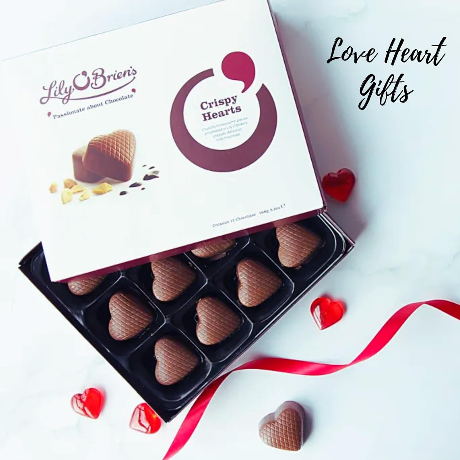 Lily O Brien Chocolates Honeycomb Crispy, 12 Milk Chocolate 168g 3