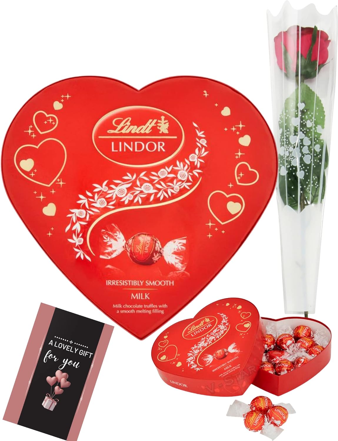 Lindt Lindor Chocolate Heart Shaped Gift Box