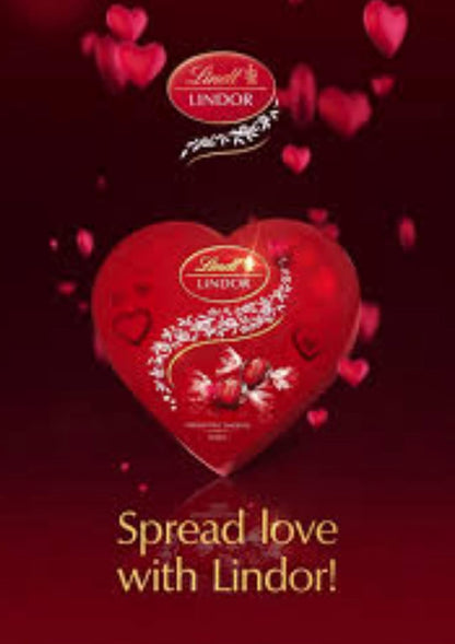 Lindt Lindor Chocolate Heart Shaped Gift Box 6