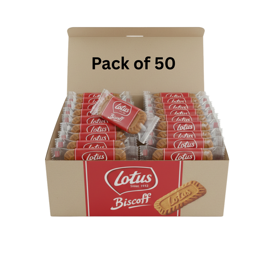 Lotus Biscoff Caramelised Biscuits 6.25g – Individually Wrapped