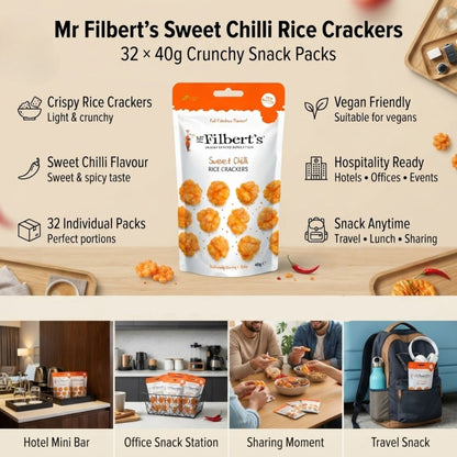 Crispy sweet and spicy snack packs