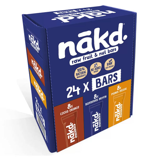 Nakd Yummy Mix Bars, 24 x 35g 