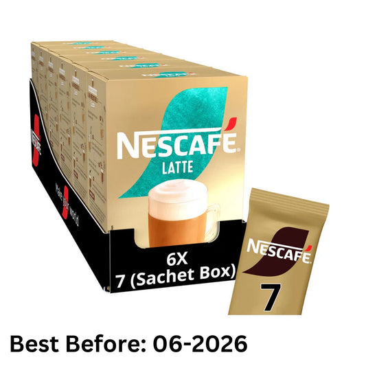 Nescafé Latte Instant Coffee Sachets | 6x7 Pack