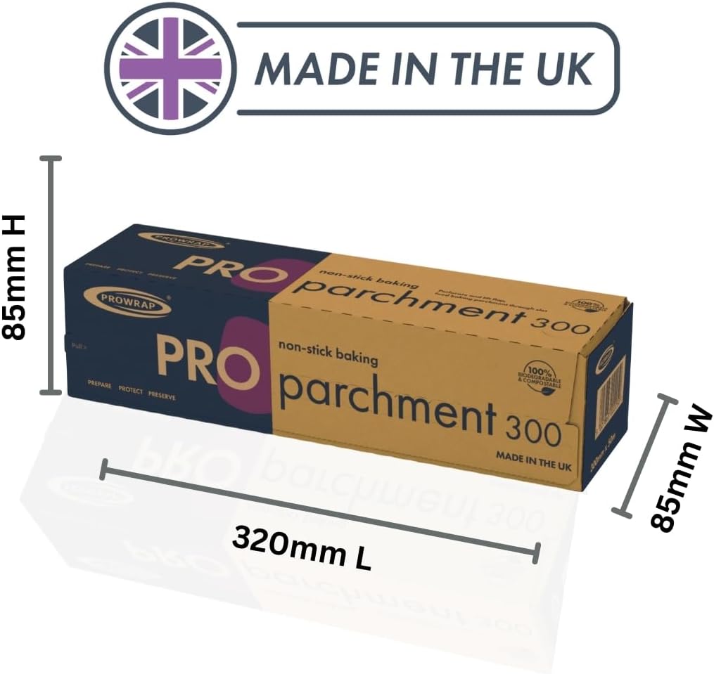 Baking with PROWRAP Parchment Paper – Non-stick parchment paper that can be used as a parchment paper replacement for baking, perfect for all oven uses.