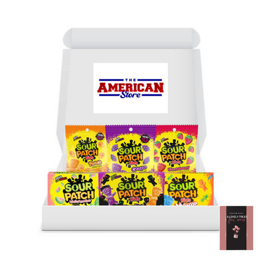 Premium American Sour Patch Sweets Gift Box