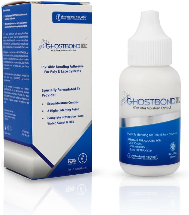 Ghost Bond XL Hair Glue | Waterproof Lace Wig Adhesive for Hair Systems