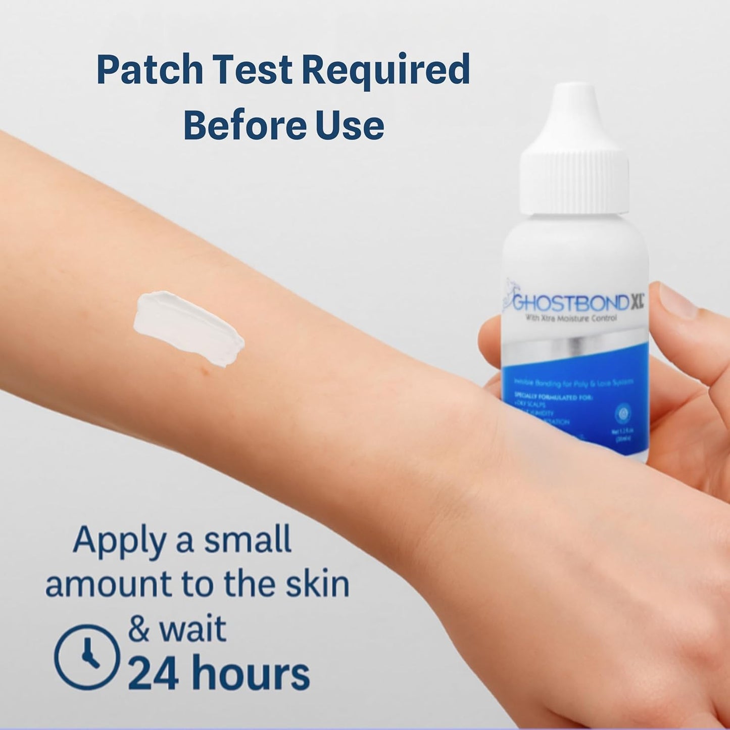 Ghost Bond XL Hair Glue | Waterproof Lace Wig Adhesive for Hair Systems