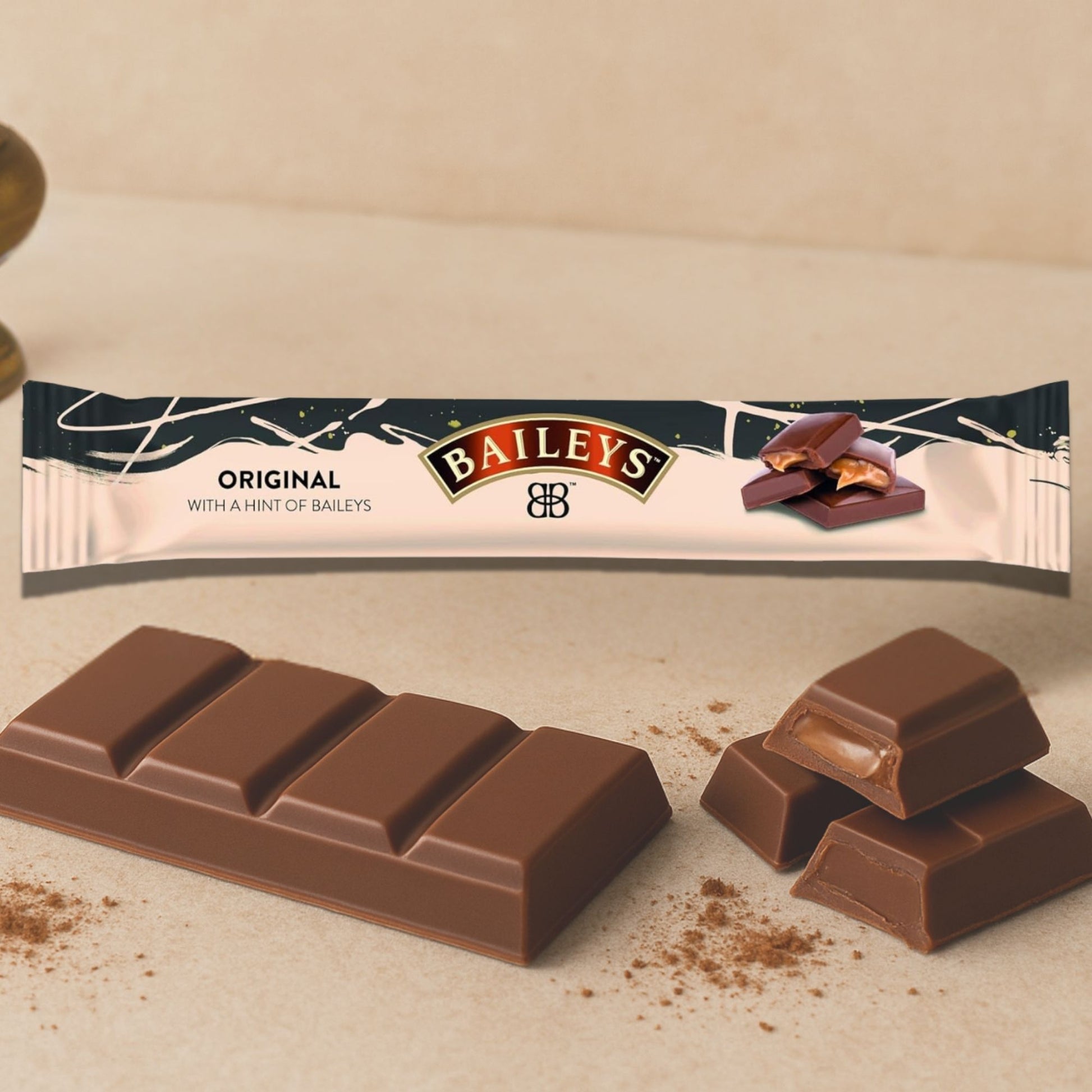 Smooth truffle bar with authentic Irish Cream flavour