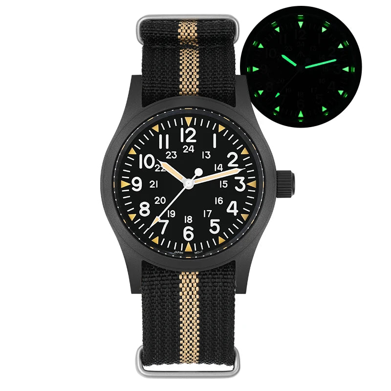 Militado ML05 Military Watch 38mm Sapphire Quartz