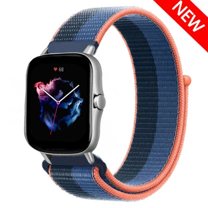 Nylon Sport Watch Band for Amazfit 20mm 22mm Strap