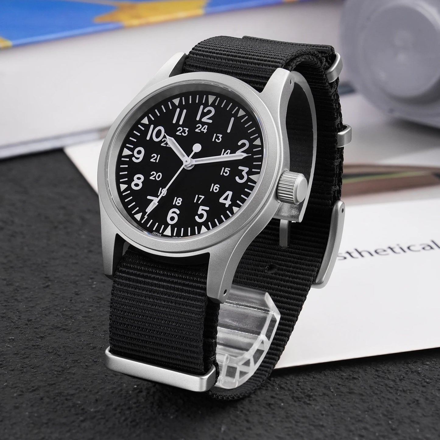 Militado ML05 Military Watch 38mm Sapphire Quartz