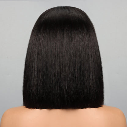 Bob Wig Human Hair 13x4 Lace Front Straight Wig