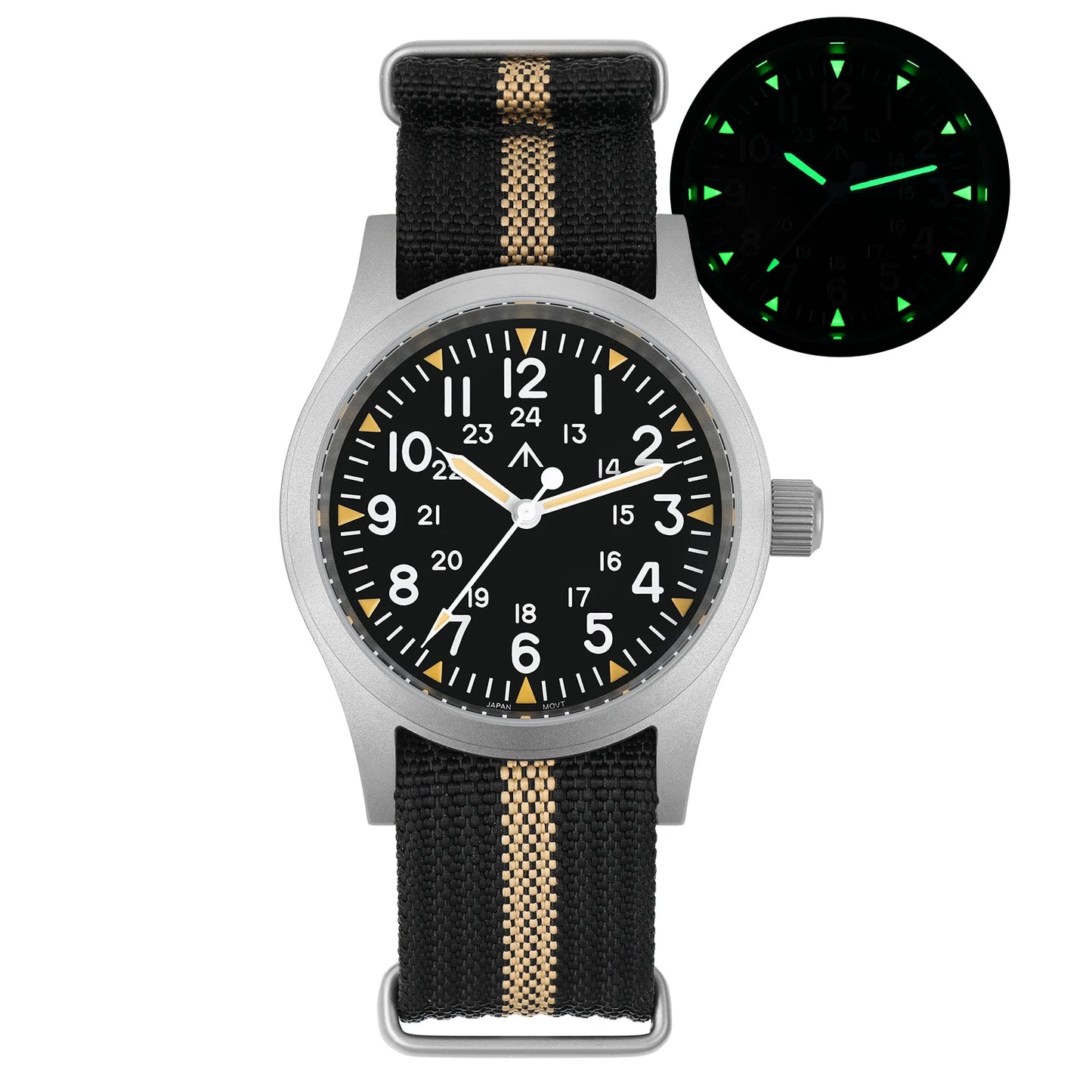 Militado ML05 Military Watch 38mm Sapphire Quartz