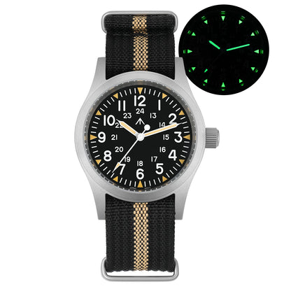 Militado ML05 Military Watch 38mm Sapphire Quartz