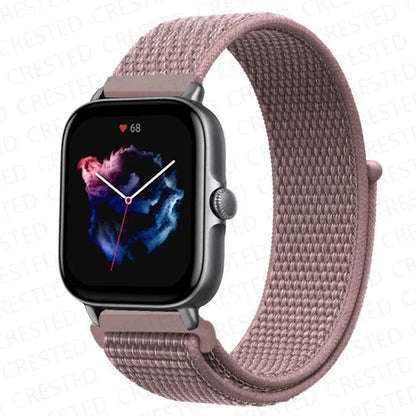 Nylon Sport Watch Band for Amazfit 20mm 22mm Strap