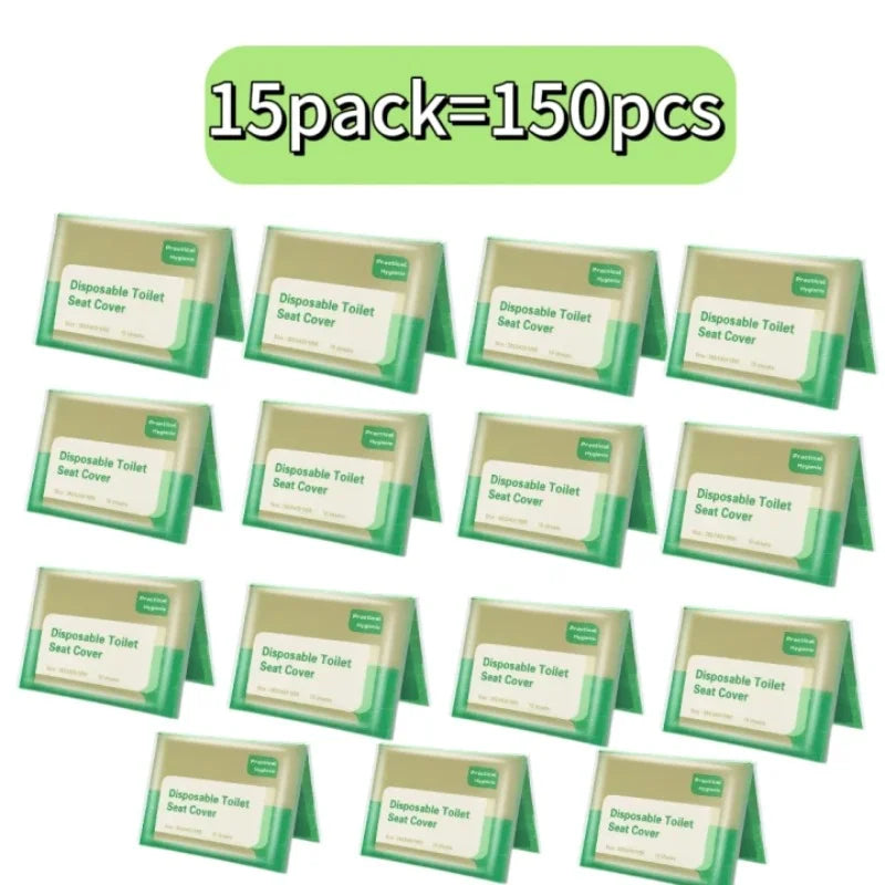 Disposable Toilet Seat Covers 10–200PCS Waterproof Travel