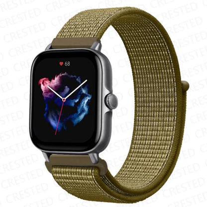 Nylon Sport Watch Band for Amazfit 20mm 22mm Strap